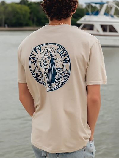 SALTY CREW FISHING WE TRUST T-SHIRT