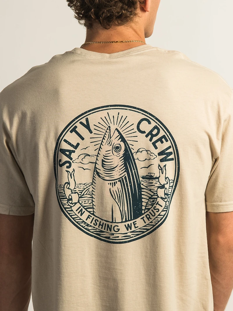 SALTY CREW FISHING WE TRUST T-SHIRT
