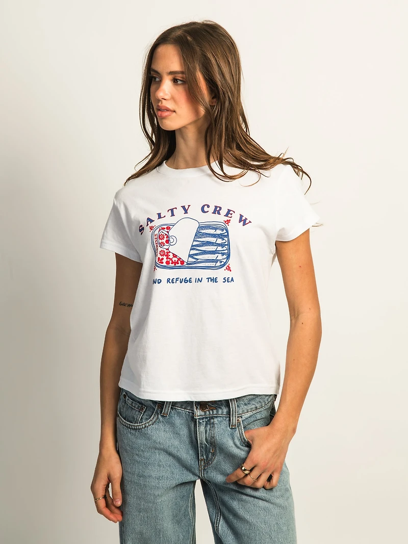 SALTY CREW CUTE TIN MODERN TEE