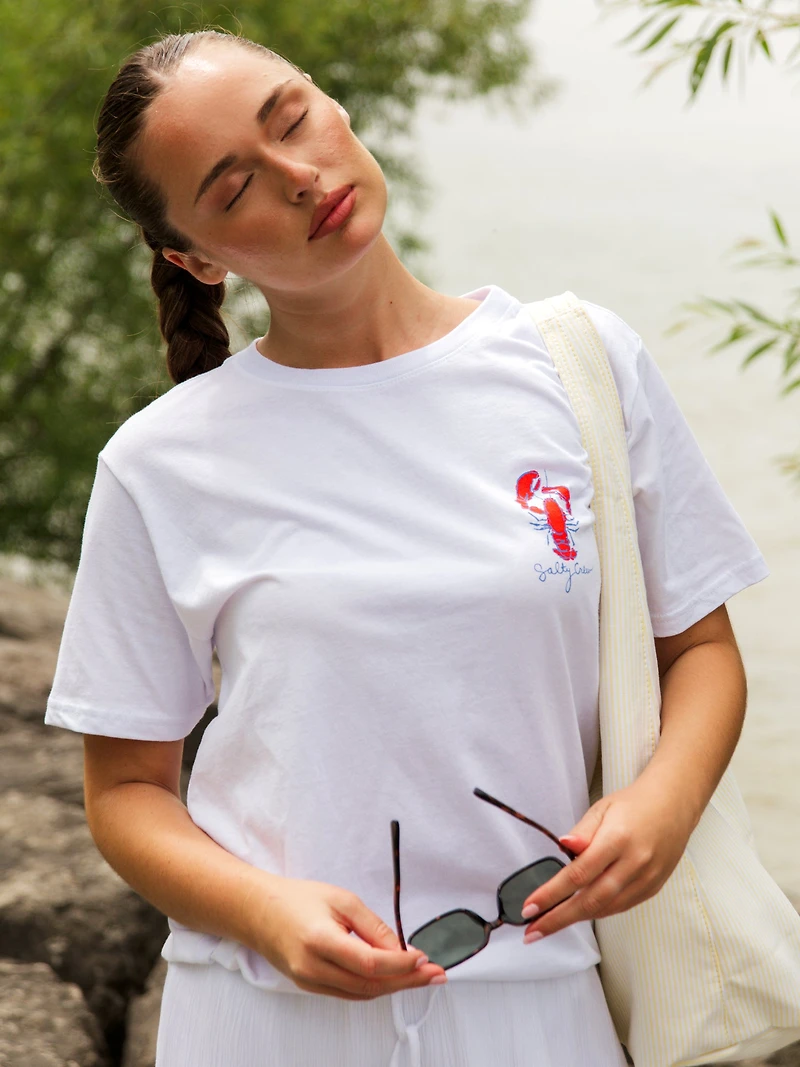 T-shirt SALTY CREW PRINCIPAL CATCH BOYFRIEND