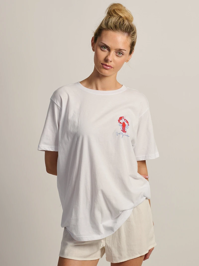 SALTY CREW MAIN CATCH BOYFRIEND TEE