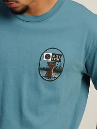 T-SHIRT SALTY CREW CHASING TAIL - SLATE