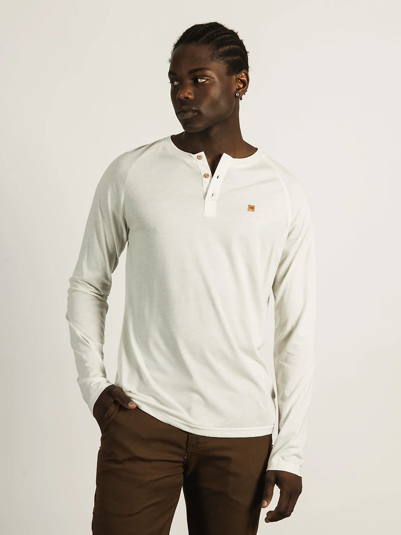 TENTREE CLASSIC HENLEY TREEBLEND - CLEARANCE