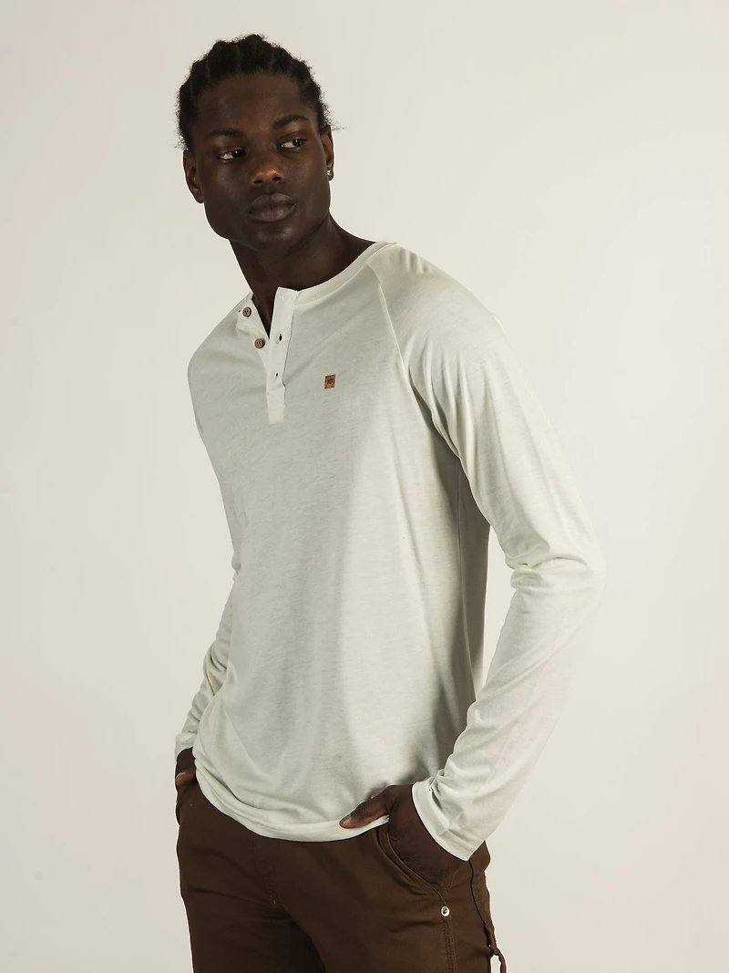 TENTREE CLASSIC HENLEY TREEBLEND - CLEARANCE