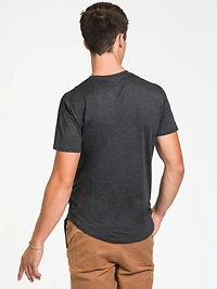 TENTREE STANDARD SHORT SLEEVE HENLEY - CLEARANCE