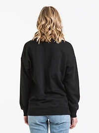 TENTREE EMBROIDERED LOGO OUTLINE OVERSIZED CREWNECK SWEATER - CLEARANC