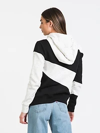 WOMENS TREE FLEECE ANGLE BLOCK CORK PATCH