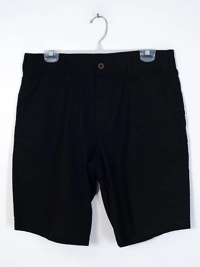 SHORT EN CHANVRE PRESTON POUR HOMME - NOIR LIQUIDATION