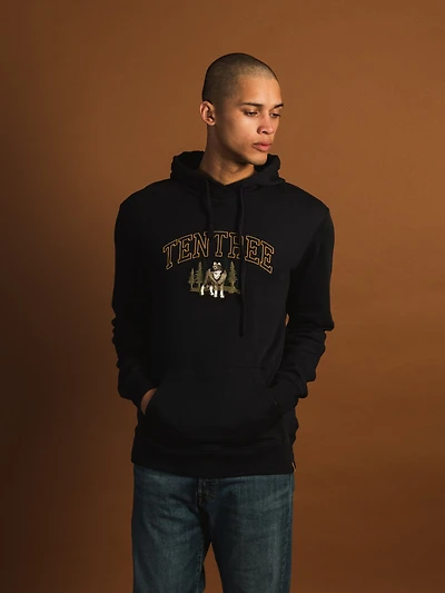 TENTREE COLLEGIATE WOLF PULL OVER HOODIE - CLEARANCE