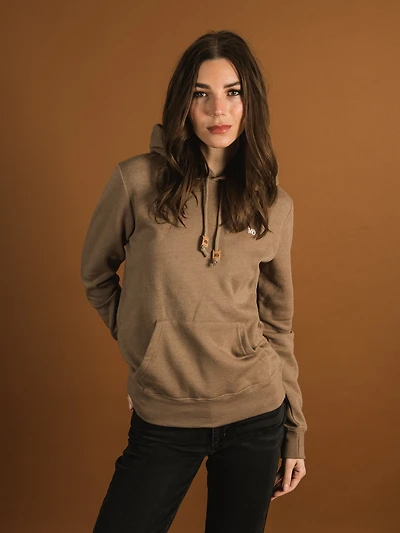 TENTREE SUNSET EMBROIDERED LOGO BLOCK HOODIE - CLEARANCE