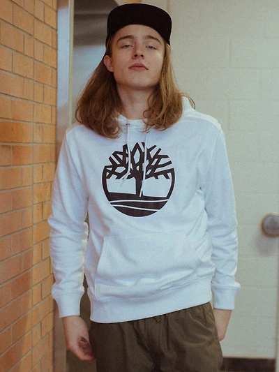 TIMBERLAND CORE TREE LOGO PULLOVER HOODIE - CLEARANCE