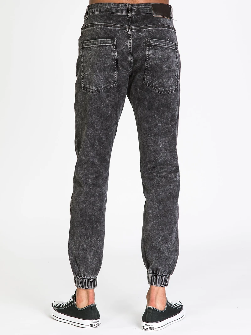 TAINTED DENIM JOGGER