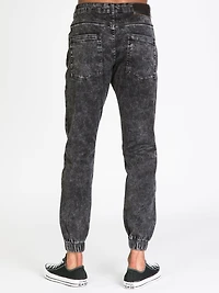 TAINTED DENIM JOGGER