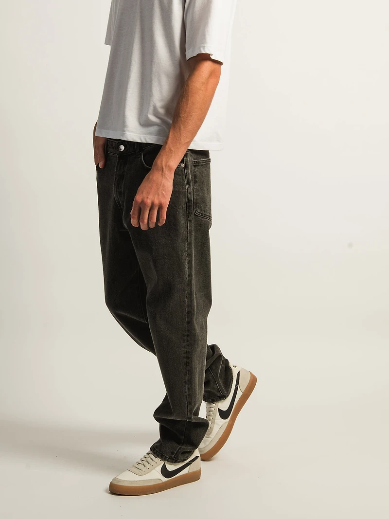 TAINTED LOOSE FIT DENIM - VINTAGE BLACK WASH