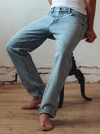 TAINTED LOOSE FIT DENIM - LIGHT WASH