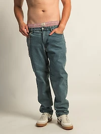 TAINTED LOOSE FIT DENIM - MID WASH