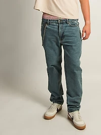 TAINTED LOOSE FIT DENIM - MID WASH