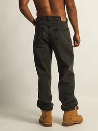 TAINTED BAGGY FIT DENIM - VINTAGE BLACK WASH