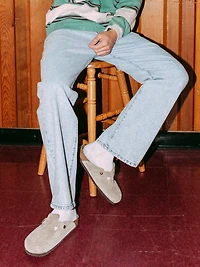 TAINTED BAGGY FIT DENIM - LIGHT WASH