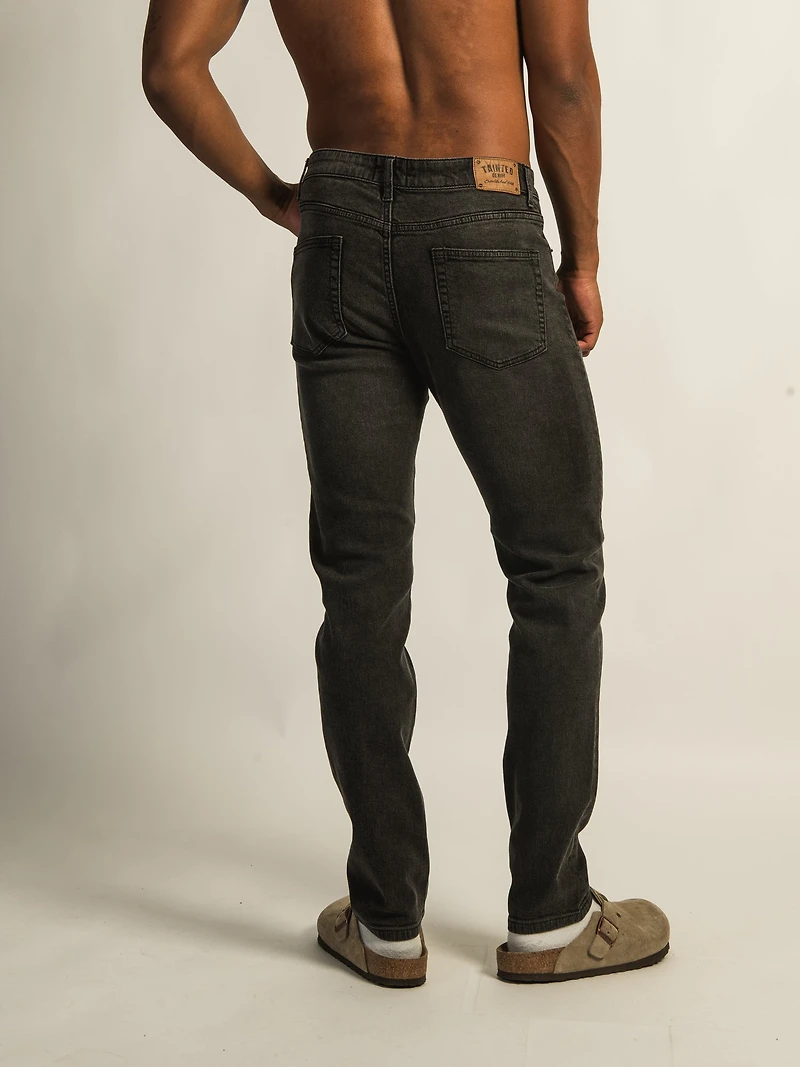 TAINTED ATHLETIC FIT DENIM - VINTAGE BLACK WASH