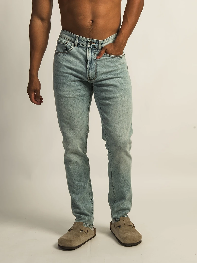 TAINTED ATHLETIC FIT DENIM - LIGHT WASH