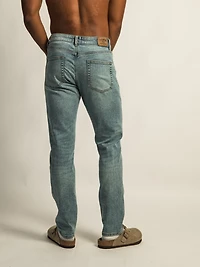TAINTED ATHLETIC FIT DENIM - MID WASH