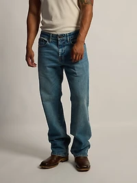 JEAN COUPE BOOT TACHÉ - MIDWASH