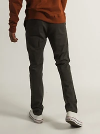 TAINTED SLIM CHINO - CHARCOAL CLEARANCE