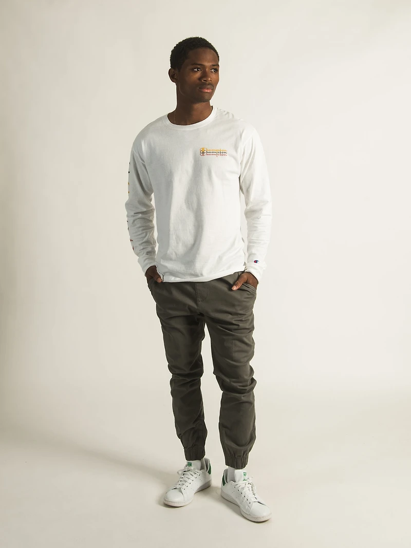 TAINTED CROCKETT RUGBY JOGGER - GREY CLEARANCE