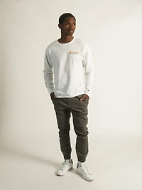 TAINTED CROCKETT RUGBY JOGGER - GREY CLEARANCE