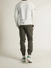 TAINTED CROCKETT RUGBY JOGGER - GREY CLEARANCE