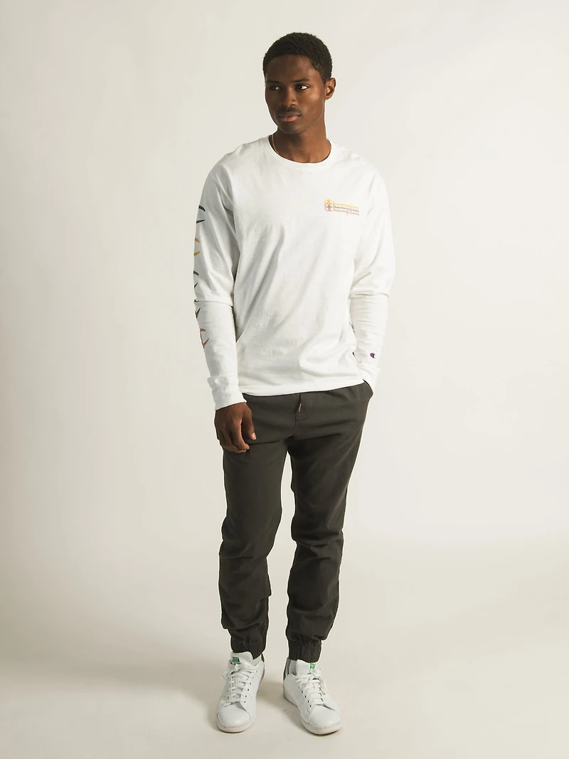 TAINTED CROCKETT RUGBY JOGGER - CHARCOAL CLEARANCE