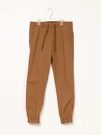TAINTED CROCKETT RUGBY JOGGER - FLAX CLEARANCE