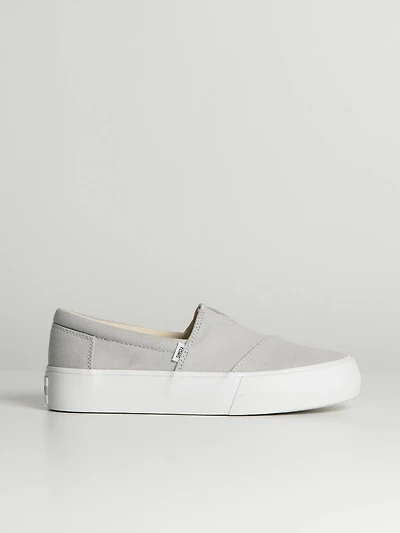 WOMENS TOMS ALPARGATA FENIX PLATFORM CANVAS - CLEARANCE