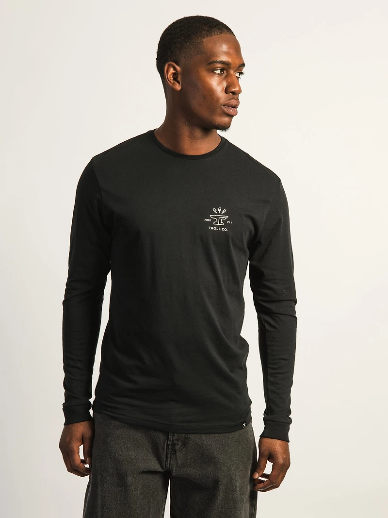 T-SHIRT MANCHES LONGUES TROLL CO. TWISTING WRENCHES