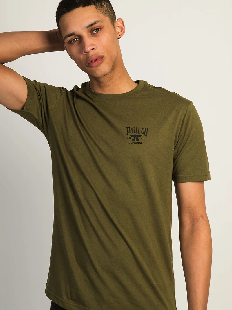 TROLL CO. PAY ME TEE - MILITARY