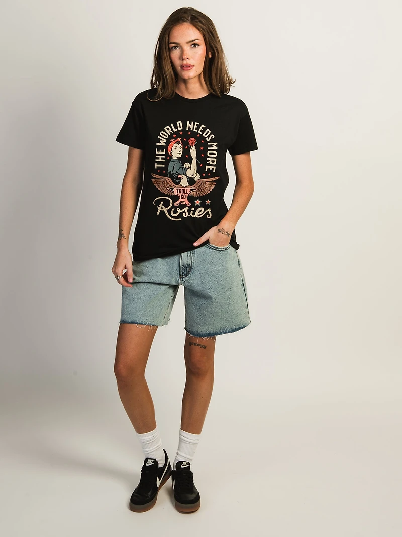 TROLL CO. ROSIE T-SHIRT - BLACK