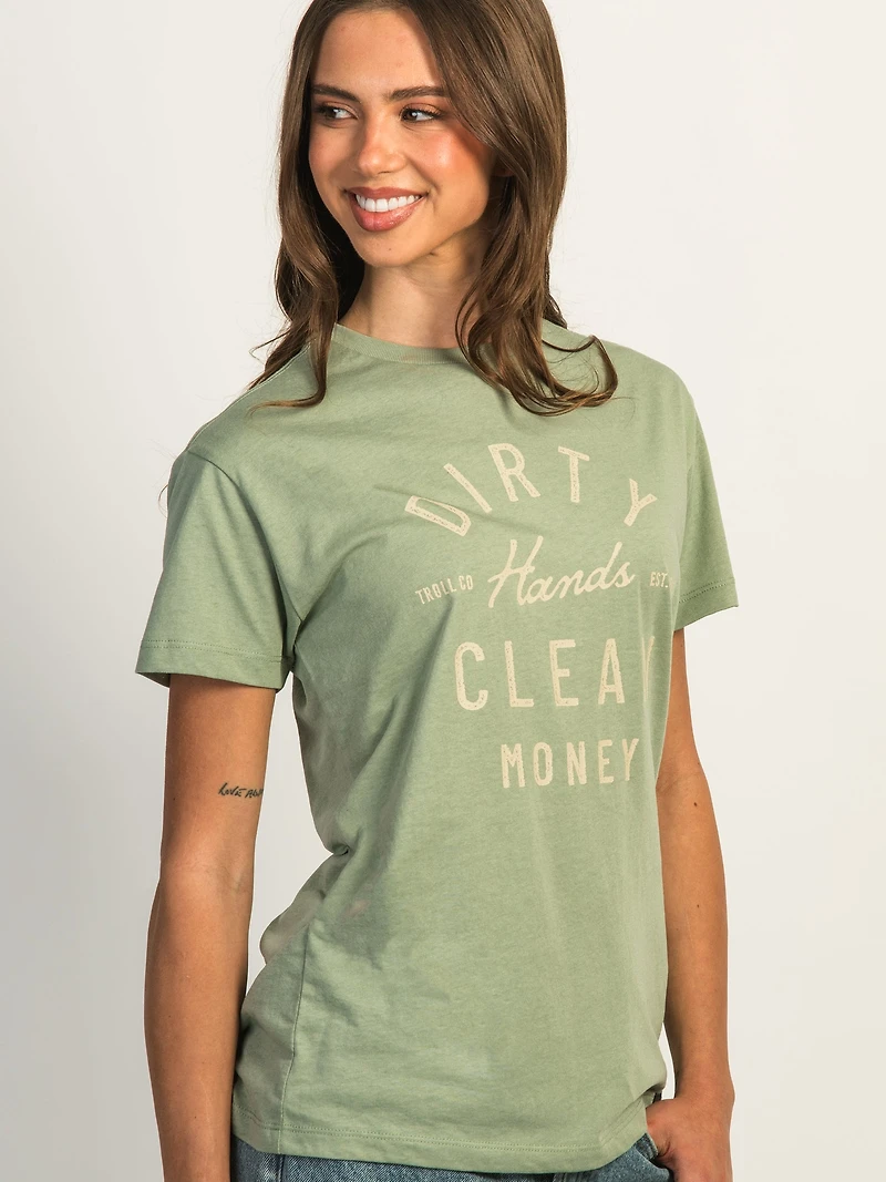 TROLL CO. JUNO TEE - SAGE