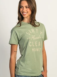 TROLL CO. JUNO TEE - SAGE