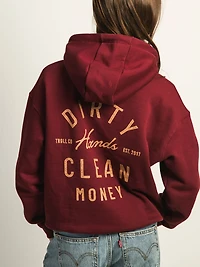 TROLL CO. JUNO PULL OVER HOODIE - PORTO