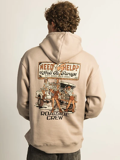 TROLL CO. ROADSIDE CREW PULL OVER HOODIE