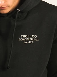 TROLL CO. EXCAVATION SVCS 2.0 PULL OVER HOODIE