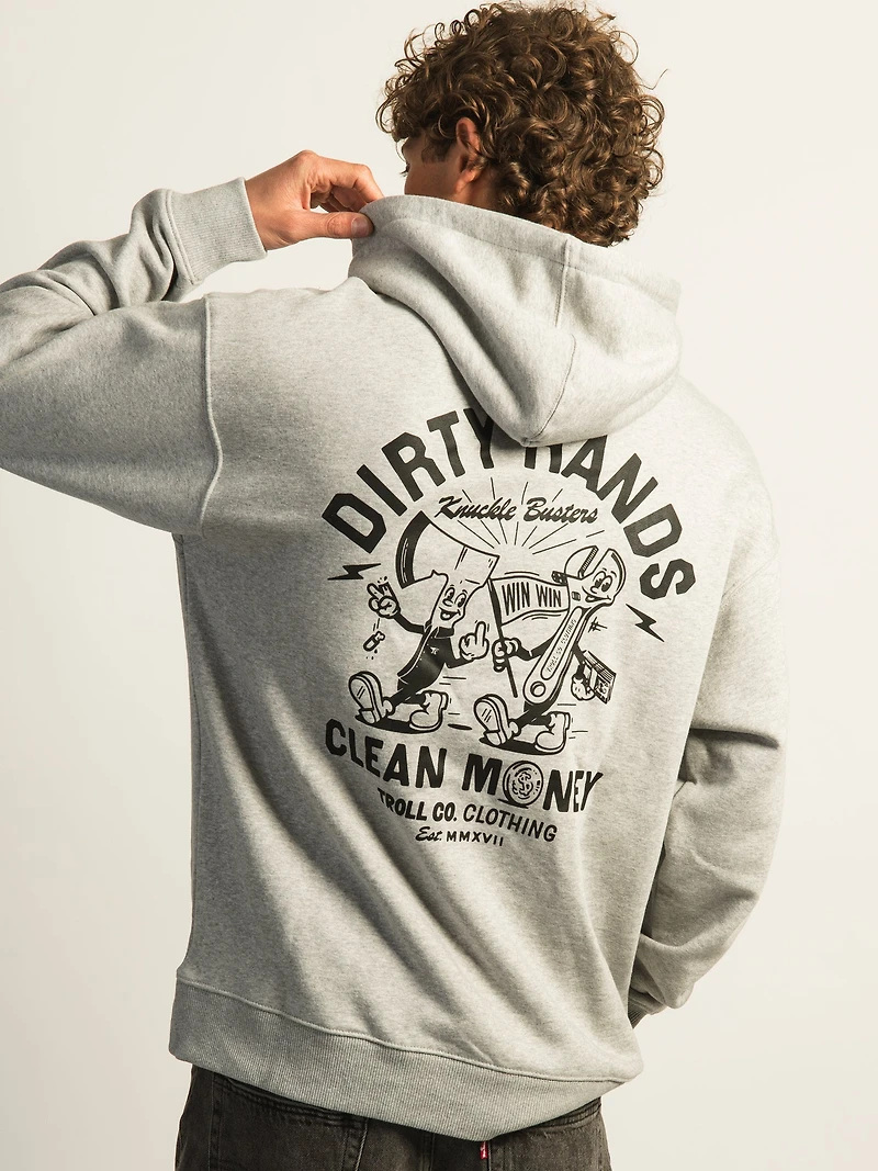 TROLL CO. KNUCKLE BROS 2.0 PULL OVER HOODIE