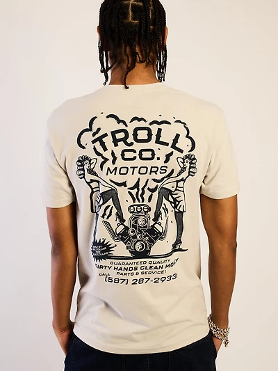 TROLL CO. T-SHIRT CO MOTORS