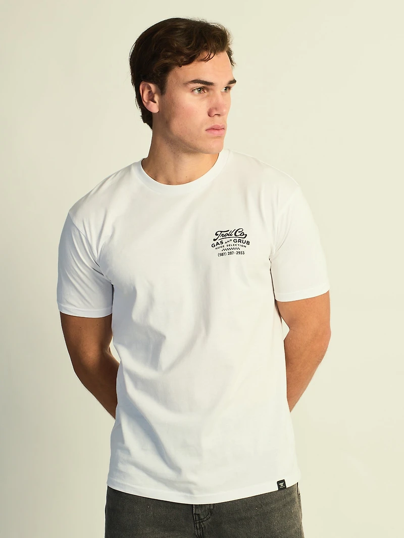 TROLL CO. GAS AND GRUB T-SHIRT
