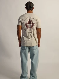 TROLL CO. DHCM ANVIL LEAF TEE - SAND