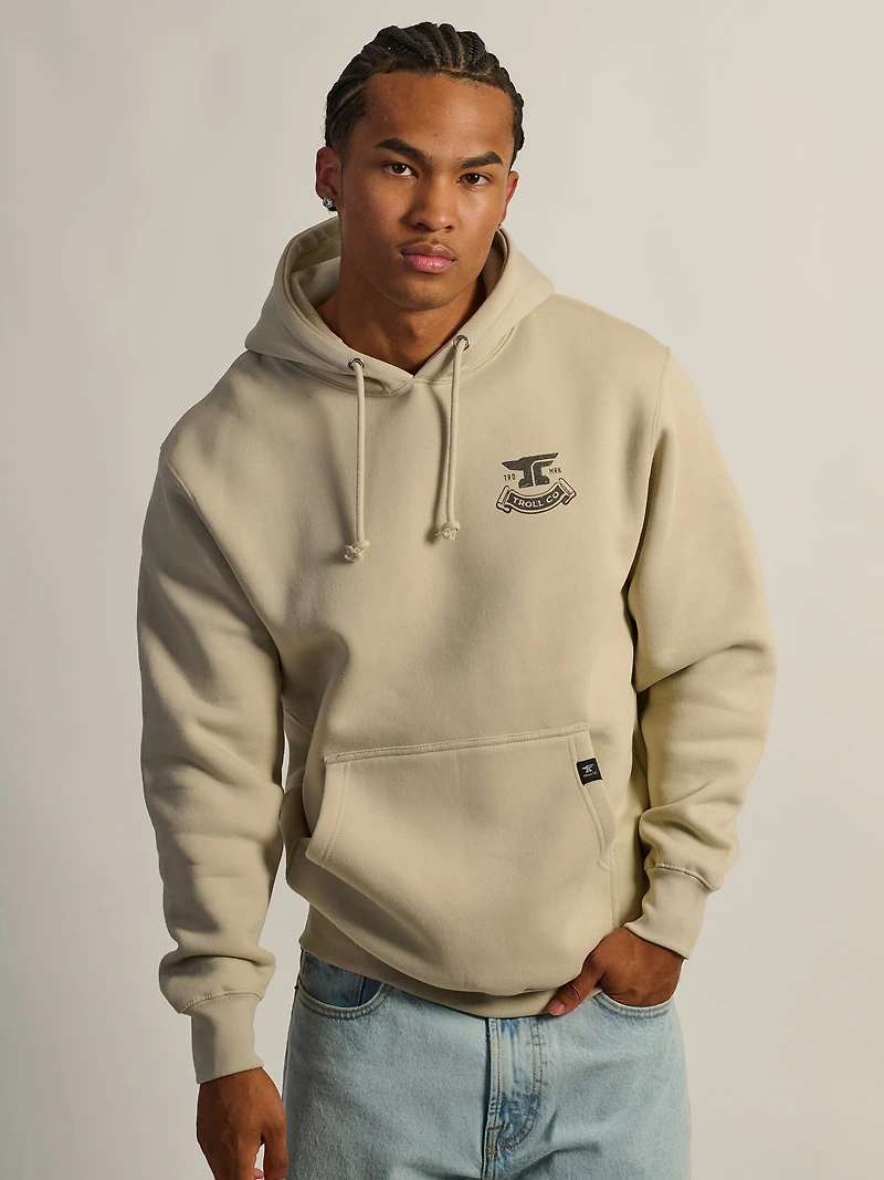 TROLL CO. HAGGLER HOODIE - SAND