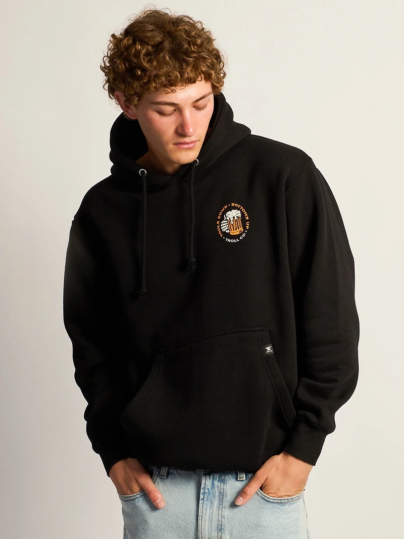 TROLL CO. TOOLS DOWN CHEERS PULLOVER HOODIE