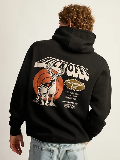 TROLL CO. BUCK OFF PULLOVER HOODIE