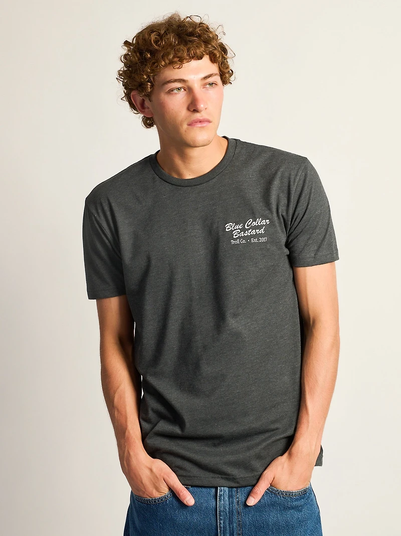 TROLL CO. BLUE COLLAR BREAKFAST T-SHIRT